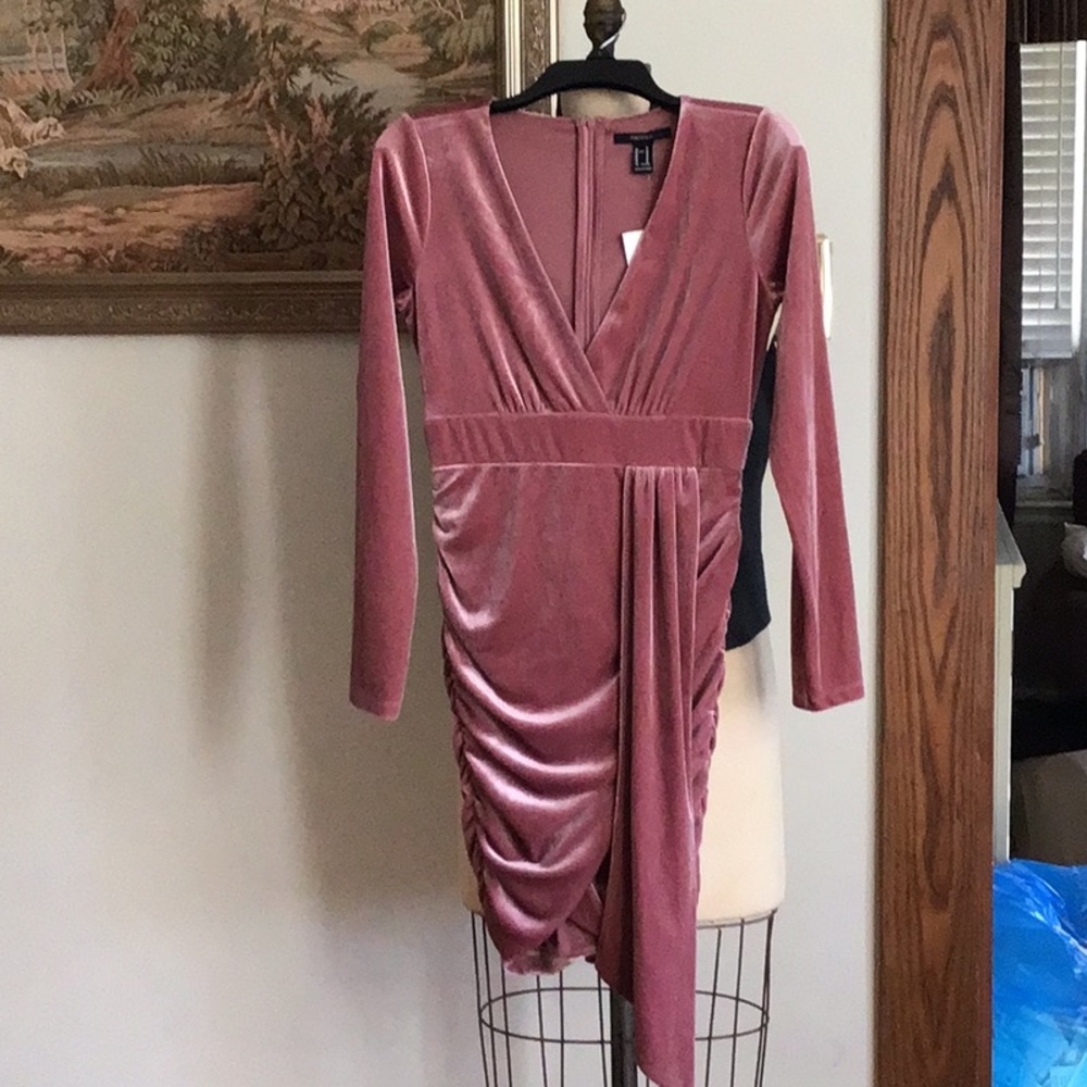 NWT FOREVER21 velvet dress